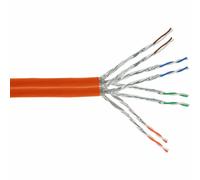 INL InLine® Cavo Duplex LAN Cat.7a, S/FTP (PiMF), 2x 4x2x0,58 AWG23 (rigido), C
