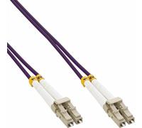 INL InLine® Cavo Duplex, LC/LC 50/125µm, Fibra Ottica OM4, 25m