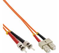 INL InLine® Cavo Duplex, SC/ST 50/125µm, Fibra Ottica OM2, 30m