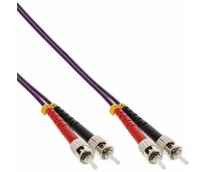 INL InLine® Cavo Duplex, ST/ST 50/125µm, Fibra Ottica OM4, 5m
