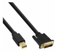 INL InLine® Cavo Mini DisplayPort maschio a DVI-D 24+1 maschio, 5m, FullHD, dor
