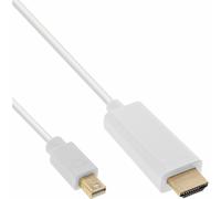 INL InLine® Cavo Mini DisplayPort maschio a HDMI maschio, 5m, Audio, HDTV, Full