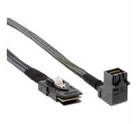 INL InLine® Cavo Mini SAS, SFF-8643 a SFF-8087 + Sideband, 0,5m, connettore 90°