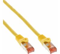 INL InLine® Cavo Rete Lan, S/FTP (PiMf), Cat.6, 250MHz, giallo, 20m, Patch Ethe