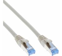 INL InLine® Cavo Rete Lan, S/FTP (PiMf), Cat.6A, 500Mhz, grigio, 15m, Patch Eth