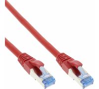 INL InLine® Cavo Rete Lan, S/FTP (PiMf), Cat.6A, 500Mhz, rosso, 10m, Patch Ethe