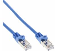INL InLine® Cavo Rete Lan, SF/UTP, Cat.5e, 125Mhz, blu, 30m, Patch Ethernet PVC