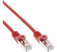 INL InLine® Cavo Rete Lan, SF/UTP, Cat.5e, 125Mhz, rosso, 50m, Patch Ethernet P