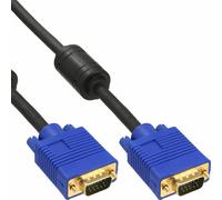INL InLine® Cavo S-VGA Sub-D 15pin HD maschio / maschio, 15m, UL, 2x, ferrite,