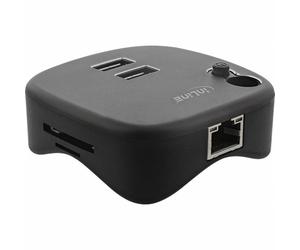 INL InLine® Multihub USB 3.0, nero