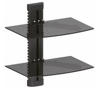 INL InLine® Supporto parete, per DVD, Bluray, Ricevitore SAT, fino a 8kg, nero