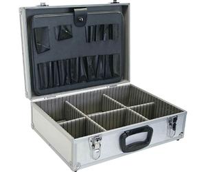 INL InLine® Valigetta porta attrezzi (vuota), alluminio, con serratura, Silver