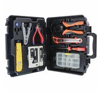 INL Utensili Networking per installazione rete Lan con tester, kit Base, Goldto