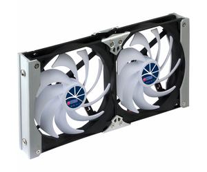 INL Ventola esterni, 12V/24V, 92x92x25mm, Telaio installazione alluminio, per t