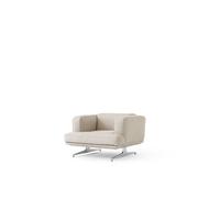 Inland AV21 Poltrona Argilla 0011/ Alluminio Lucido