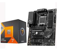 INLAND Micro Center AMD Ryzen 7 7800X3D 8-Core 16-Thread Desktop Processore con scheda madre MSI PRO B650-P WiFi ProSeries (AMD AM5, ATX, DDR5, PCIe 4.0)