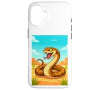 Inland Taipan - il serpente più mortale nel fumetto dei deserti australiani Custodia per iPhone 16