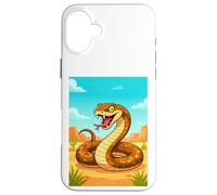 Inland Taipan - il serpente più mortale nel fumetto dei deserti australiani Custodia per iPhone 16 Plus