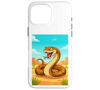 Inland Taipan - il serpente più mortale nel fumetto dei deserti australiani Custodia per iPhone 16 Pro Max