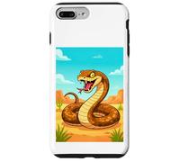 Inland Taipan - il serpente più mortale nel fumetto dei deserti australiani Custodia per iPhone 7 Plus/8 Plus