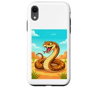 Inland Taipan - il serpente più mortale nel fumetto dei deserti australiani Custodia per iPhone XR