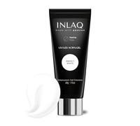 INLAQ® Acrylgel Gel Builder Acrilico per Unghie Ispessimento Ricostruzione Allunga e Refill - Autolivellante Manicure Pedicure - Perfect White 30ml