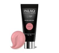 INLAQ® Acrylgel Gel Builder Acrilico per Unghie Ispessimento Ricostruzione Allunga e Refill - Autolivellante Manicure Pedicure - Hazelnut 30ml