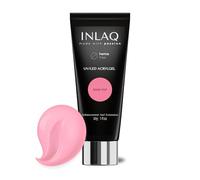 INLAQ® Acrylgel Gel Builder Acrilico per Unghie Ispessimento Ricostruzione Allunga e Refill - Autolivellante Manicure Pedicure - Rose Pop 30ml