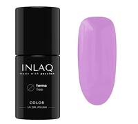 INLAQ® HEMA Free Smalto Gel per Unghie UV - Colori Diversi - Tonalità Pastello - Collezione Crazy Rainbow - Smalto Semipermanente - Gel Unghie - Colore East Side 6 ml