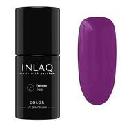INLAQ® HEMA Free Smalto Gel per Unghie UV - Colori Diversi - Tonalità Pastello - Collezione Crazy Rainbow - Smalto Semipermanente - Gel Unghie - Colore Tawny Port 6 ml