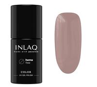 INLAQ® Smalto Semipermanente Unghie Beige - HEMA Free - Manicure di Lunga Durata - Gel per Unghie UV LED - Colori Gel - Senza HEMA 6 ml