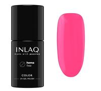 INLAQ® Smalto Semipermanente Unghie Rosa - HEMA Free - Manicure di Lunga Durata - Smalti Gel per Unghie UV LED - Colori Gel Unghie - Gel per Unghie Senza Hema 6 ml