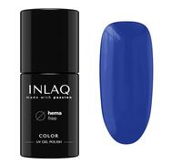 INLAQ® Smalto UV blu scuro - 6 ml Hema Free - Vernice UV durevole - Nail Polish - Collezione Glamour - Unghie gel - Shellac Gel - Vernice gel senza Hema | 1033 blu navy