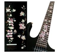 Inlay Sticker Fret Markers per Chitarre - Magnolia Flowers, FT-297MN-G