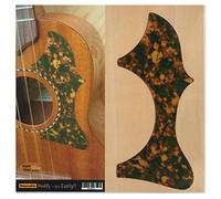 Inlaystickers - Adesivo per battipenna per Ukuleles, colore: ambra, UK-282PG