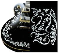 Inlaystickers Per Chitarre & Basso - Bob Weir's Cowboy Fancy Vines - White Pearl, B-171CF-WT