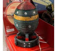 INLDY Scatola di immagazzinaggio della bomba nucleare, decorazioni del desktop della bomba nucleare, scultura di razzo in resina apribile 3D, modello di mini statua nucleare, mini decorazione della
