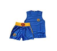 Inlefen Abbigliamento Sanda per Bambini Ragazzi e Ragazze Boxer per Adulti Boxing Shorts Muay Thai Abbigliamento Arti Marziali Formazione Abbigliamento Sportivo