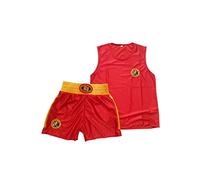 Inlefen Abbigliamento Sanda per Bambini Ragazzi e Ragazze Boxer per Adulti Boxing Shorts Muay Thai Abbigliamento Arti Marziali Formazione Abbigliamento Sportivo