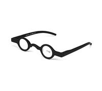 Inlefen Unisex Mini Cornice rotonda Cerniera a molla lettore Occhiali da lettura