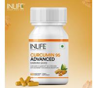 INLIFE Curcumin C3 Complex (95% Curcuminoidi) 500 mg Curcuma con BioPerine