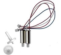 INLIMA Drone accessori Per E88 Drone Teng1 Parti Misura Per FOLD Drone E525 LS-E525 RC Quadcopter Braccia Motore Eliche Lame Ingranaggi Accessori E88 PRO (colore : Spina 2motor 7mm 7t)