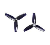 INLIMA Drone accessori Per Gemfan 2540 elica 3 fori 2.5x4.0 FPV PC 3 elica Prop Blade CW CCW albero attraverso la macchina motore più speciale 1105 Per Gemfan 2540 (colore : Nero 4pair)