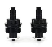 INLIMA Forcella Anteriore Ammortizzatore Coperchio a Vite Tappo di Regolazione del precarico Bulloni 33MM Misura for Yamaha TW125 1999-2004 TW200 1988-2018 TW225 2002-2007 (Color : Noir)
