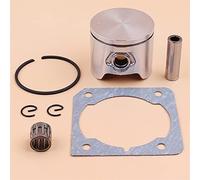 INLIMA Kit guarnizioni Cilindro Cuscinetto Anello pistone 44mm Adatto for Husqvarna 345 350 340 346 XP 351 353 Parti Motore Motosega