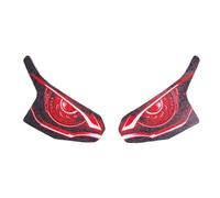 INLIMA Moto 3D Carenatura Anteriore Faro Adesivi Guardia di Protezione Della Luce Della Testa Adesivo for CBR500R CBR 500R CBR500 R 2016-2019 (Color : B)