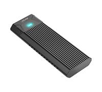 InLine® 00031H USB3.2 Gen.2 USB tipo C a M.2 SSD (PCIe NVMe & SATA), senza attrezzi