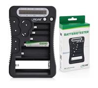 InLine Tester per batterie 01285 Universale display LCD per AA, AAA, bottone e 9V