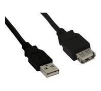 InLine® 1.8m USB 2.0 Cavo USB 5 m Nero