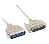 InLine 11442 cavo seriale Beige 2 m DB25 C36